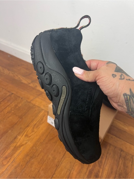 New in Box JUNGLE MOC Merrell Men’s Black Slip-On Casual Walking Shoes 11.5 main image 13